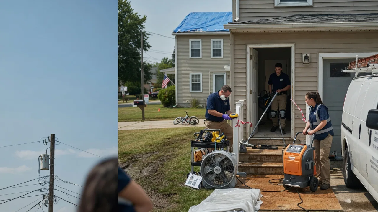 Water Damage Repair in Peru, VT near me